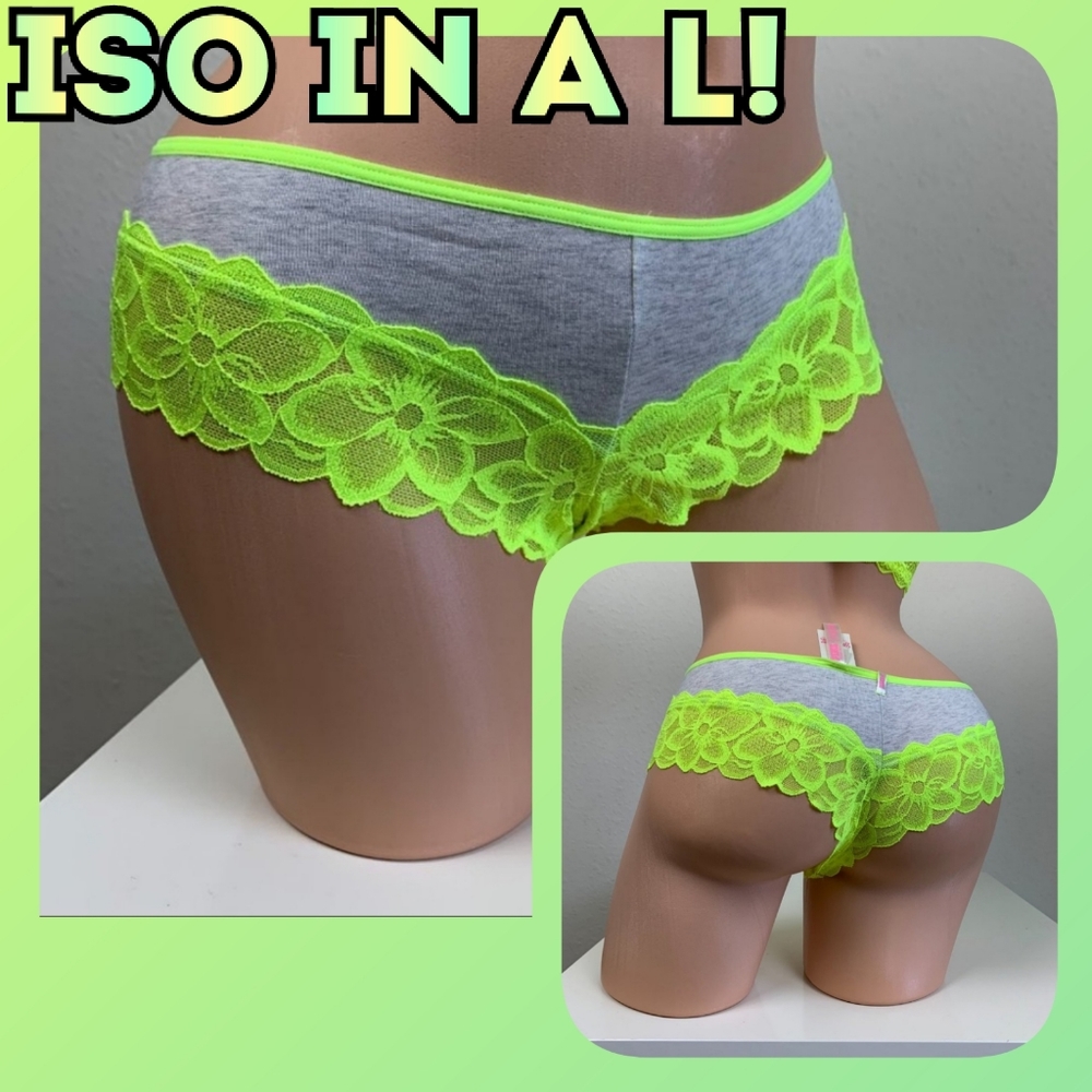 PINK Victoria's Secret Lace Trim Cheeky Panties (ISO)